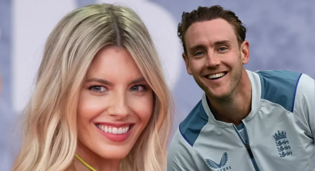 Stuart Broad and Mollie King