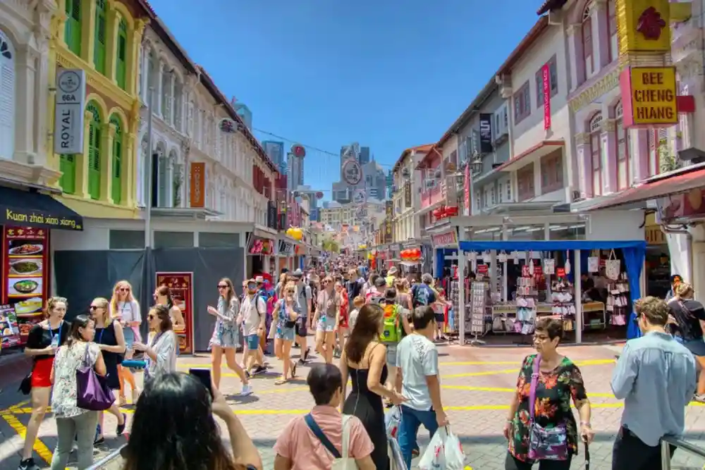Singapore's Little India and Chinatown