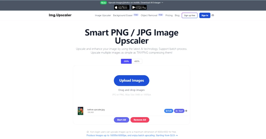 image upscaler