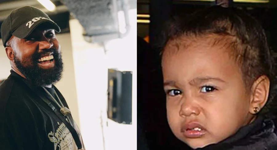 Kanye West's daughter