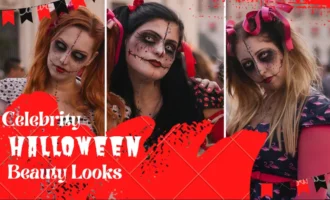 Celebrity Halloween Beauty Looks