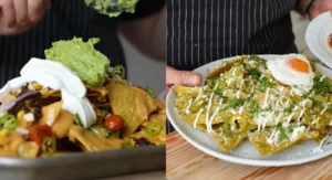 chilaquiles and nachos
