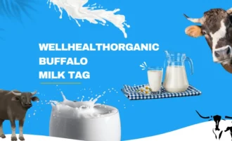 WellHealthOrganic Buffalo Milk Tag