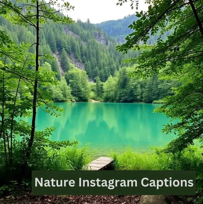 Nature Instagram Captions for Girls