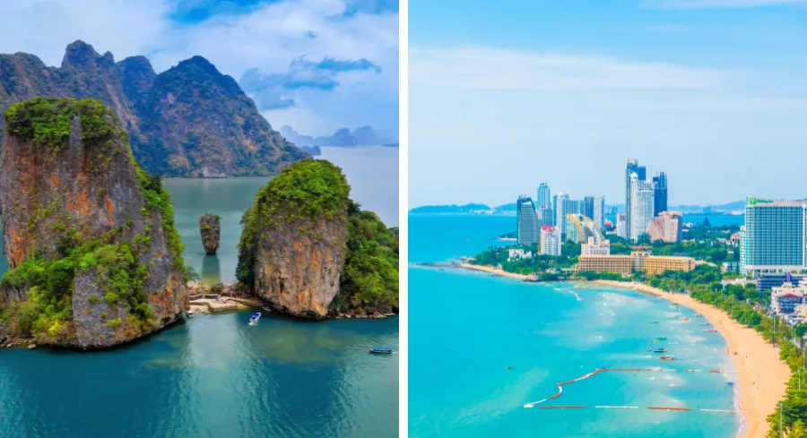 Phuket or Pattaya, phuket or pattaya for the single male traveler, one from phuket or pattaya, phuket or pattaya which is better