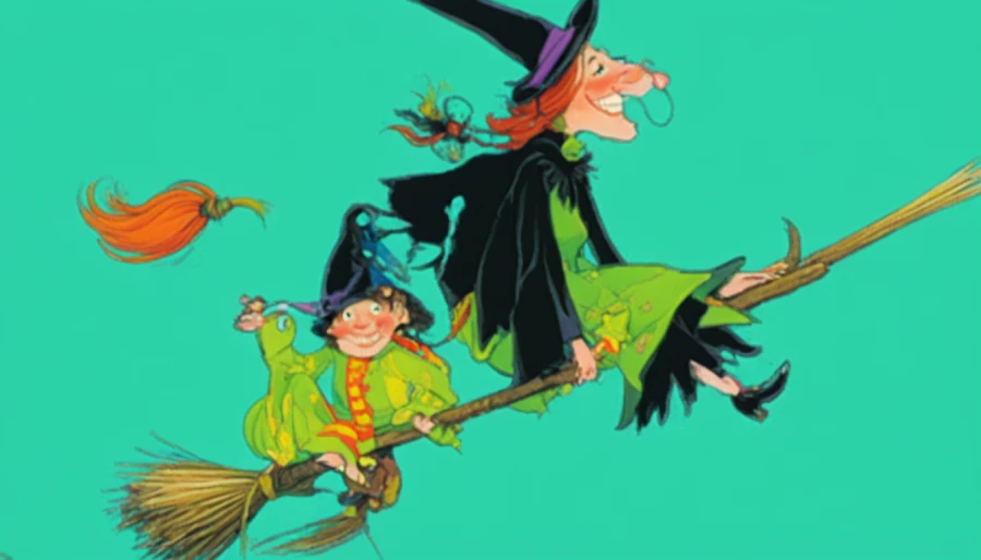 Winnie the Witch or Room on the Broom